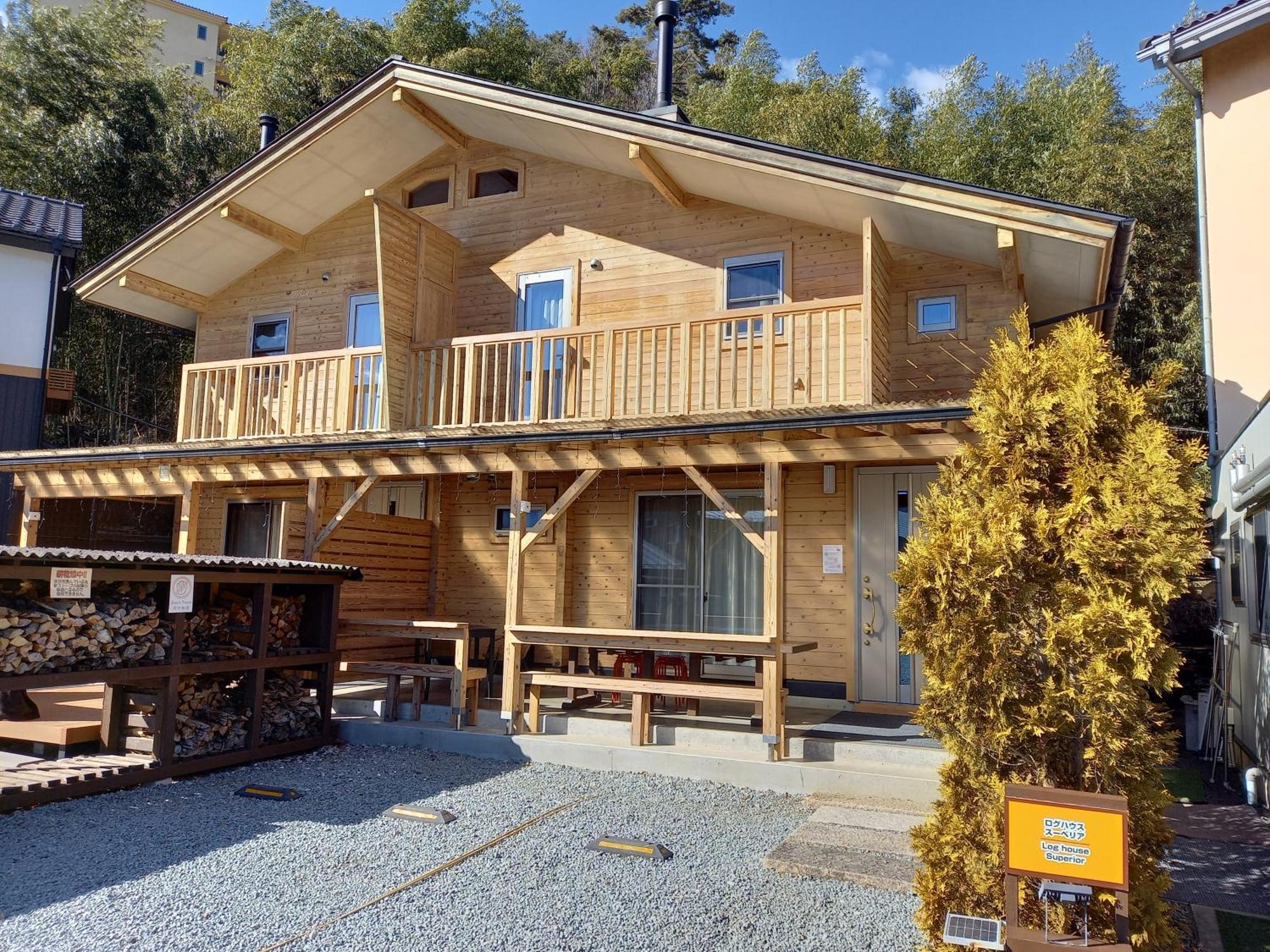 Villa Orange Cabin Fujikawaguchiko Eksteriør billede